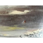 Картина масло на платно от Испания, двойна рамка - 3593